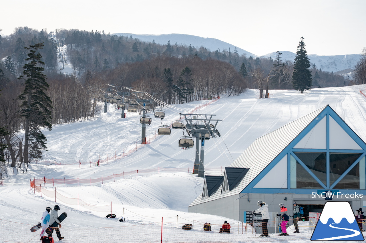 キロロリゾート｜今日の山頂積雪は「340cm」！ビシッと締まったロングコースで快適クルージングが楽しい１日♪